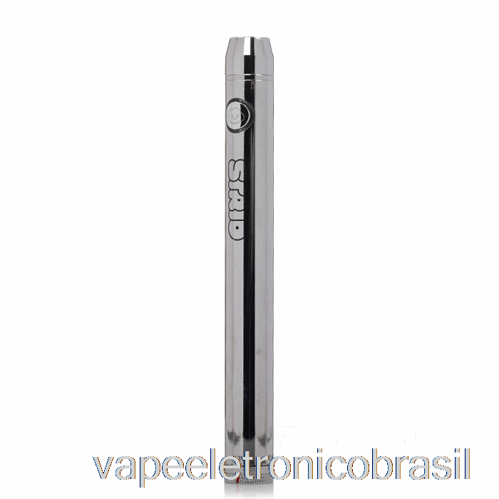 Vape Eletrônico Strio Bottom Twist 510 Bateria Cromada